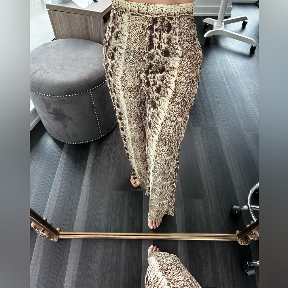Snakeskin Dress Pants US 6
